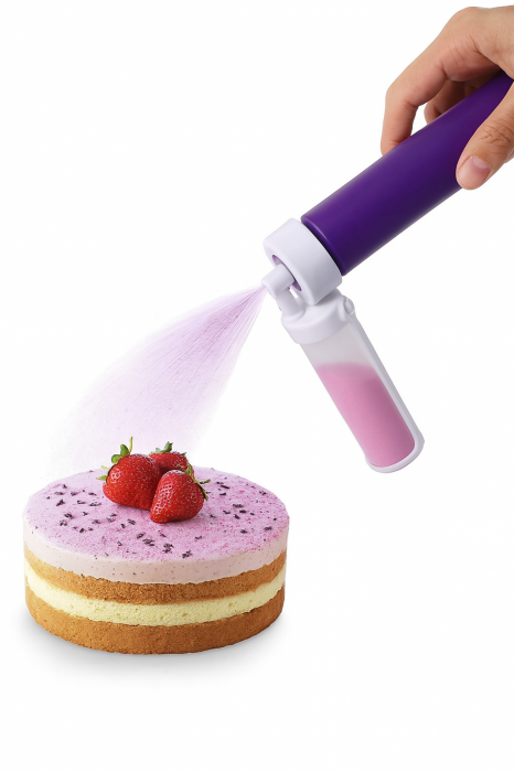 Pistol pulverizator manual pentru decorare torturi și prăjituri [4]