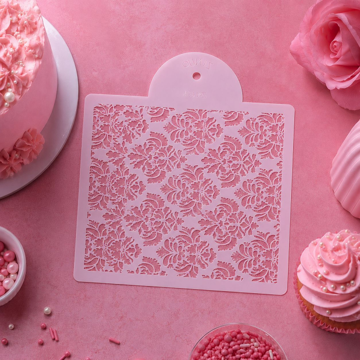 sablon-decorativ-reutilizabil-tort-model-floral [5]