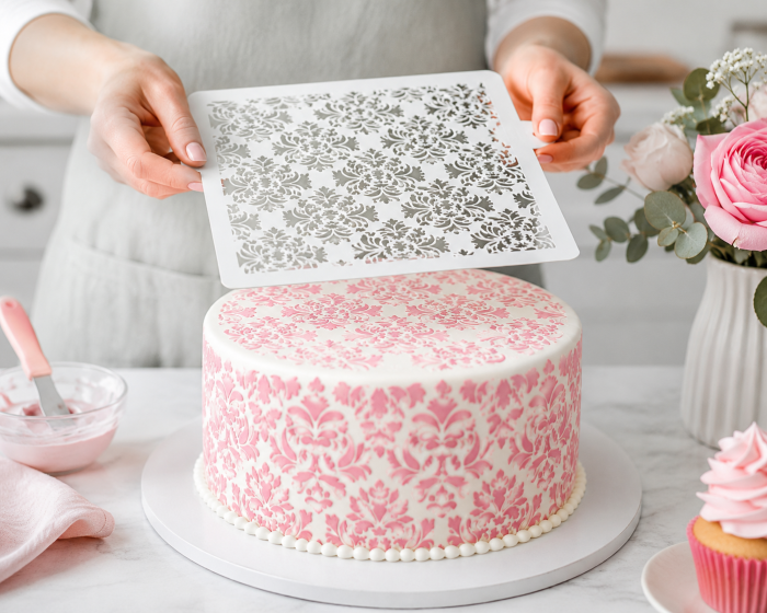 sablon-decorativ-reutilizabil-tort-model-floral [2]
