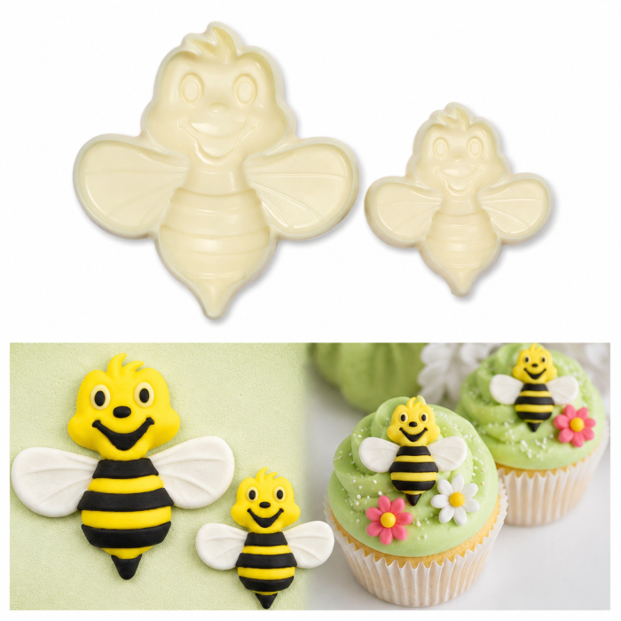 Set decupatoare pentru biscuiți și fondant – Albinuțe, 2 piese [3]