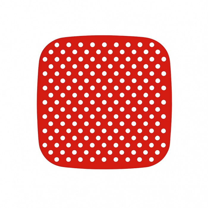 Suport silicon perforat pentru friteuza cu aer cald Air Fryer 18x18 cm [3]