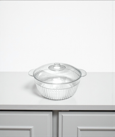 Recipient plastic transparent cu capac pentru alimente [3]