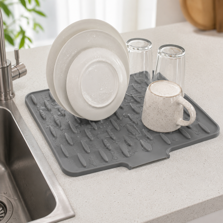 Suport de uscare din silicon pentru vase și fructe 40x32,5 cm [7]