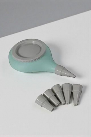 Set silicon pentru ornat prăjituri torturi 6 capete interschimbabile deserturi [1]