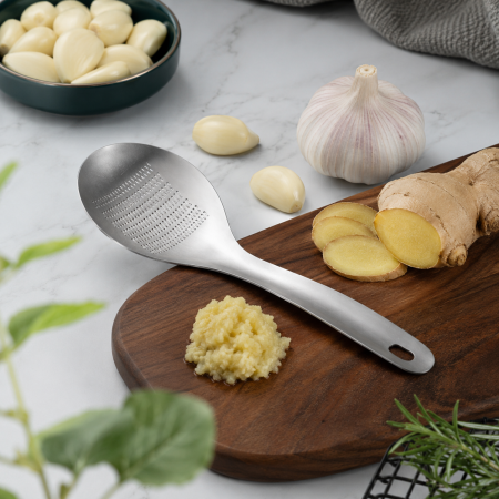 Răzătoare din inox 304 pentru usturoi și ghimbir 23,5 cm [1]