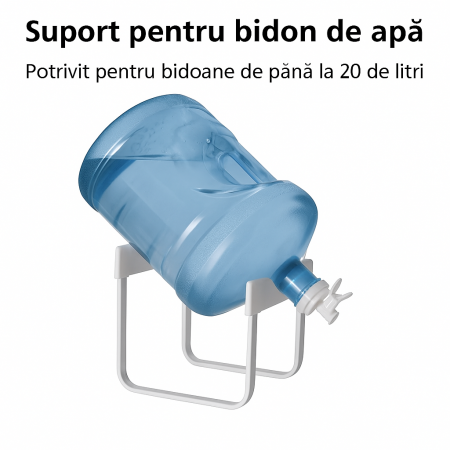 Suport plastic înclinat pentru bidon apă până la 20L [1]