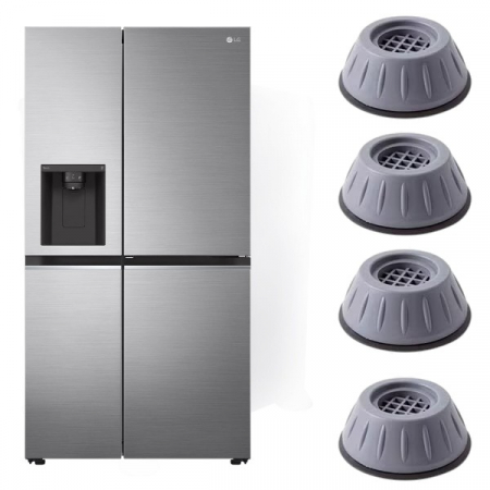 Set 4 suporturi antivibrație din cauciuc pentru electrocasnice grele [1]