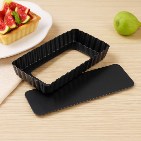 Cofetărie și patiserie - Formă dreptunghiulară mini tarte fund detașabil antiaderentă patiserie