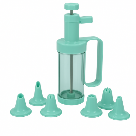 Cofetărie și patiserie - Seringă decorat prăjituri cu 7 capete interschimbabile