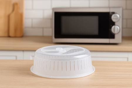 Bucătrie - Capac anti-stropi microunde 26 cm protecție alimente plastic rezistent