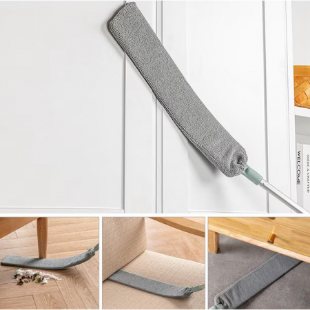 Laveta flexibilă telescopică microfibră curățare sub mobilă electrocasnice [2]