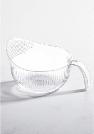 Bucătrie - Bol 2 în 1 cu sită scurgere rapidă pentru paste orez fructe și legume