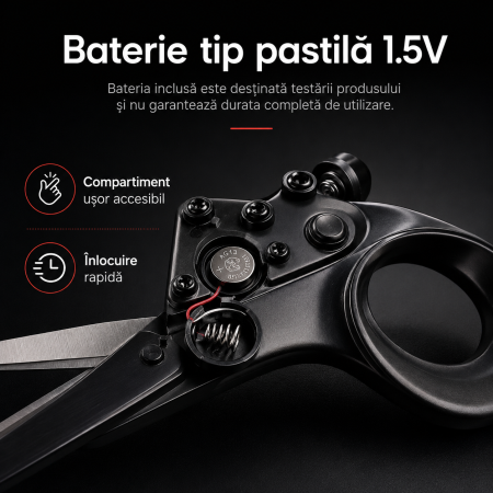 Foarfecă multifuncțională cu laser pentru tăiere precisă [6]