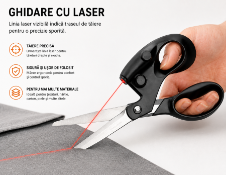 Foarfecă multifuncțională cu laser pentru tăiere precisă [9]
