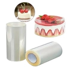 Folie acetat transparentă pentru torturi și prăjituri rolă 10 m [8]