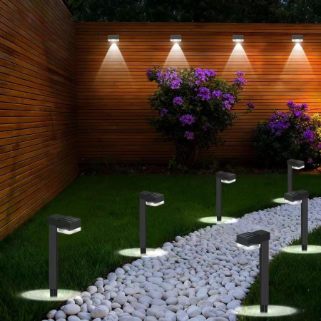 Lampă solară LED pentru alei și grădină exterior [1]