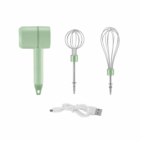 Bucătărie - Mixer Electric Reincarcabil USB cu 2 Teluri