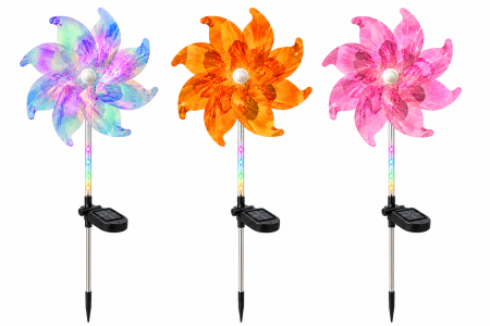 Produse de Sezon - Morișcă solară decorativă LED pentru grădină, 78 cm