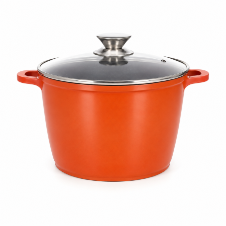 Bucătărie - Oală Tip Tuci cu Ceramică Marmorată 7.3L Grunberg GR2008
