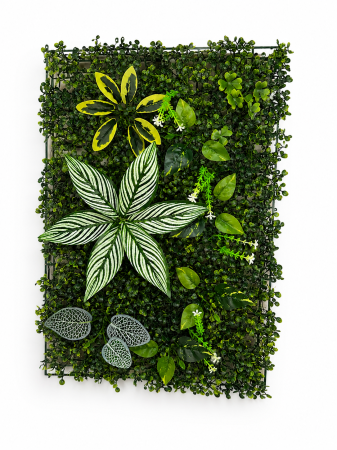 Noutăți - Panou decorativ verde artificial 40 × 60 cm model tropical