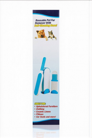 Perie reutilizabilă păr animale autocurățare haine canapea covor mașină [1]