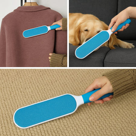 Perie reutilizabilă păr animale autocurățare haine canapea covor mașină [3]