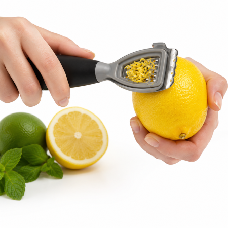 Răzuitor multifuncțional pentru citrice cu storcător integrat [2]