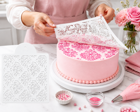 sablon-decorativ-reutilizabil-tort-model-floral [2]