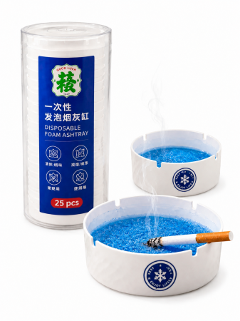 Noutăți - scrumiera-de-unica-folosinta-cu-gel-absorbant-set-25-bucati