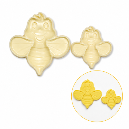 Noutăți - Set decupatoare pentru biscuiți și fondant – Albinuțe, 2 piese