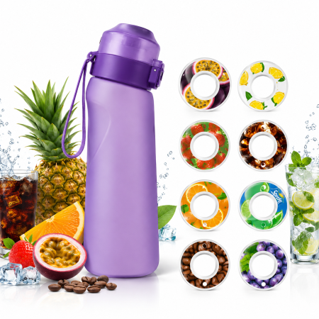 Sticla apa cu arome si 3 capsule aromate 650ml culori aleatorii - magazin-Ieftinica.ro [4]
