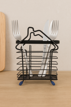 Suport metalic tacâmuri – design casă, organizator bucătărie [1]