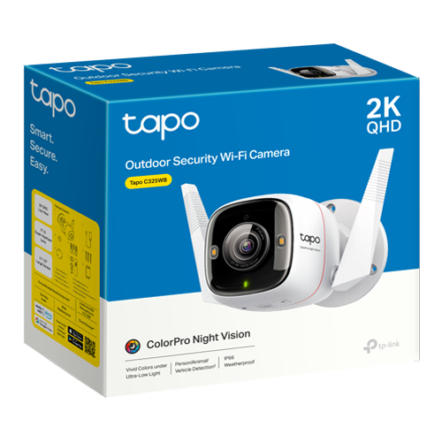 Cameră IP WiFi 2K QHD TP-Link Tapo ColorPro cu audio bidirecțional [2]