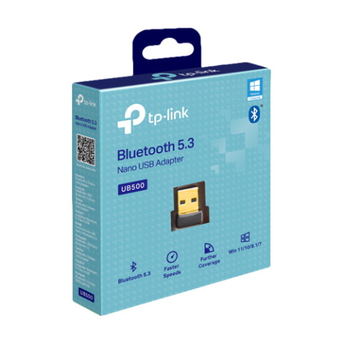Accesorii cabinete - Adaptor Bluetooth USB 5.3 TP-Link Nano pentru PC/Laptop, Compatibil Windows
