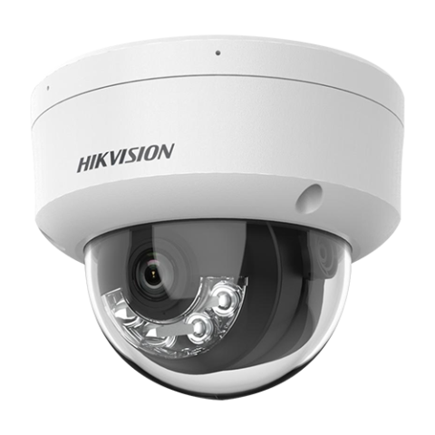 Supraveghere video - Cameră IP 4MP 2.8mm IR 30m WL 30m cu microfon IK08 antivandal – Hikvision