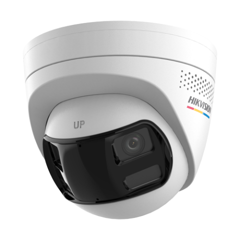 Cameră IP Hikvision Dual Lens 6MP, 2×2.8 mm, 180°, IR & WL 30 m, audio, alarmă cu stroboscop [2]