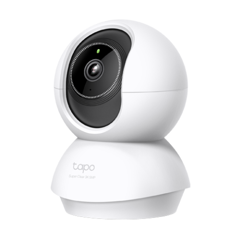 Cameră IP Smart Wi-Fi 3K 5MP Pan & Tilt cu Audio Bidirecțional – TP-Link Tapo [1]