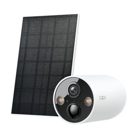 Supraveghere video - Cameră IP Smart Wi-Fi 4MP cu Panou Solar și Audio Bidirecțional – TP-Link Tapo