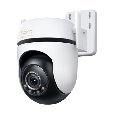 Cameră IP Smart Wi-Fi 5MP Pan & Tilt cu RJ45 și Audio Bidirecțional – TP-Link Tapo [1]