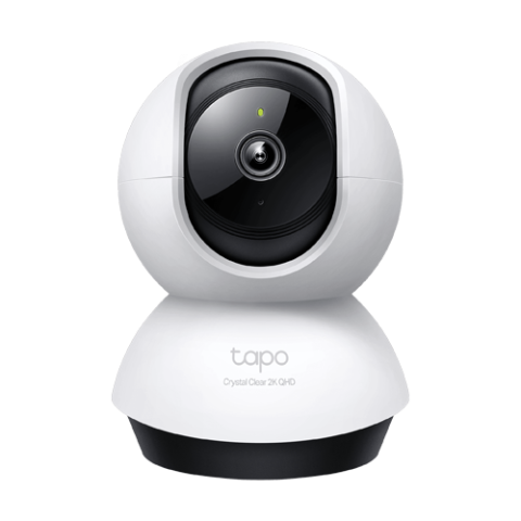 Supraveghere video - Cameră IP Wi-Fi 2K QHD Pan & Tilt cu Audio Bidirecțional și IR 9M – TP-Link Tapo