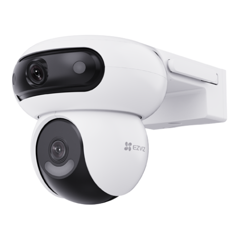 Camere supraveghere Wi-Fi & 4G - Cameră IP WiFi Dual-Lens Pan Tilt 4MP EZVIZ cu Color 24/7, IR 30m și alarmă