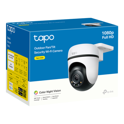 Cameră IP WiFi Full HD Pan Tilt TP-Link Tapo cu IR 30m și audio bidirecțional [1]