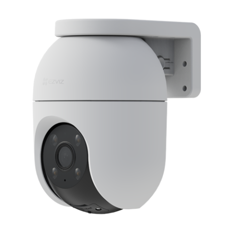 Camere supraveghere Wi-Fi & 4G - Cameră IP WiFi EZVIZ 4K Pan Tilt cu lentilă 4mm, Color 24/7, IR 30m și alarmă