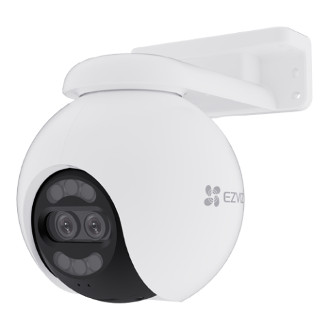 Camere supraveghere analog - Cameră IP WiFi Pan Tilt Dual 4K EZVIZ cu ColorFULL Night Vision, IR 30m și alarmă