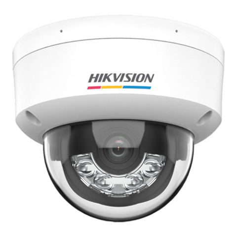 Cameră IP 4MP ColorVu Dual Light 2.8mm IR 30m WL 30m cu microfon PoE – Hikvision [1]