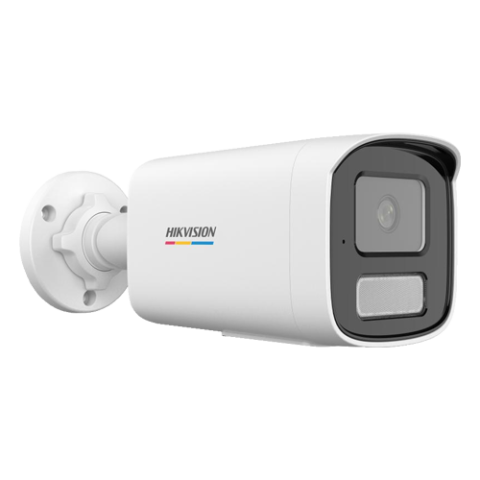 Camere supraveghere IP - Cameră IP Hikvision ColorVu Dual Light 4MP, 4 mm, IR 50 m, WL 50 m, microfon, PoE