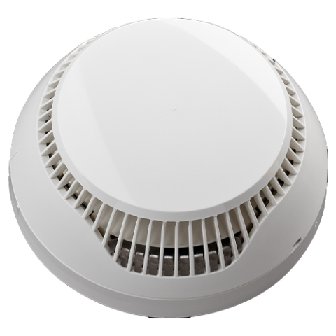 Detector adresabil de fum, montare la interior, cu izolator inclus - TELETEK [1]