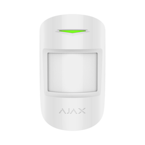 Detectoare - Detector miscare AJAX MotionProtect alb PIR wireless 12m