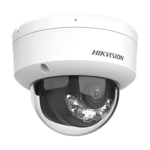Supraveghere video - Cameră IP 8MP Dual Light 2.8mm IR 30m WL 30m cu microfon PoE – Hikvision