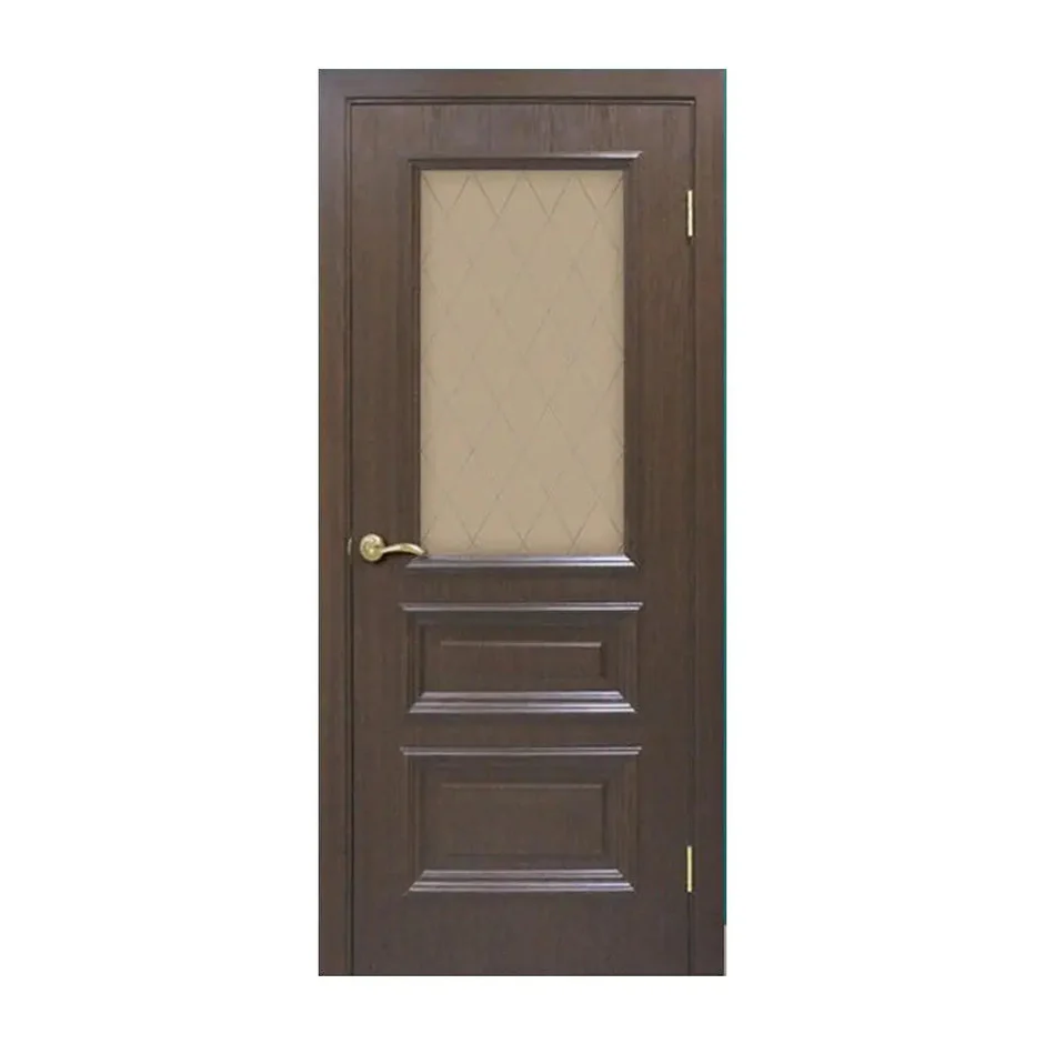 Ușă interior San Marco European Chestnut cu sticlă – elegantă și rezistentă [3]